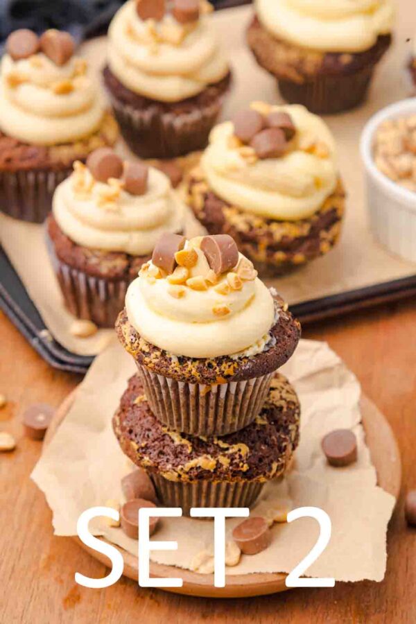 Chocolate Peanut Butter Cup Muffins [Set 2] - Image 18