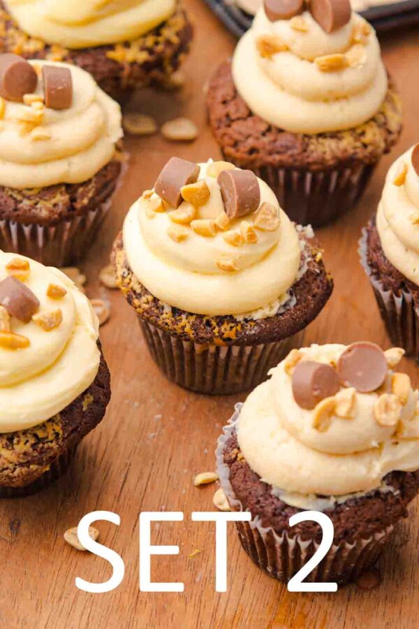 Chocolate Peanut Butter Cup Muffins [Set 2] - Image 21