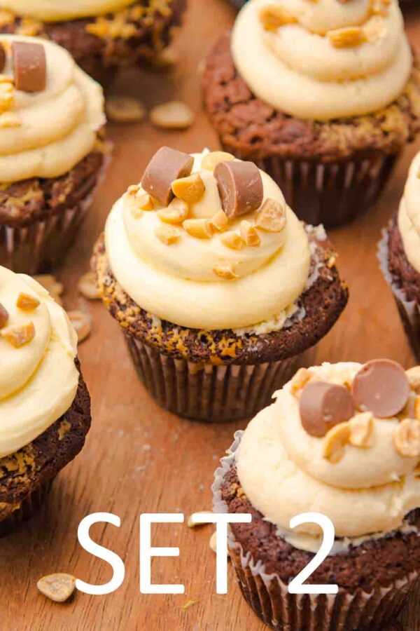 Chocolate Peanut Butter Cup Muffins [Set 2] - Image 22