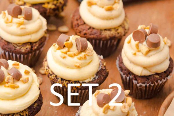 Chocolate Peanut Butter Cup Muffins [Set 2] - Image 25