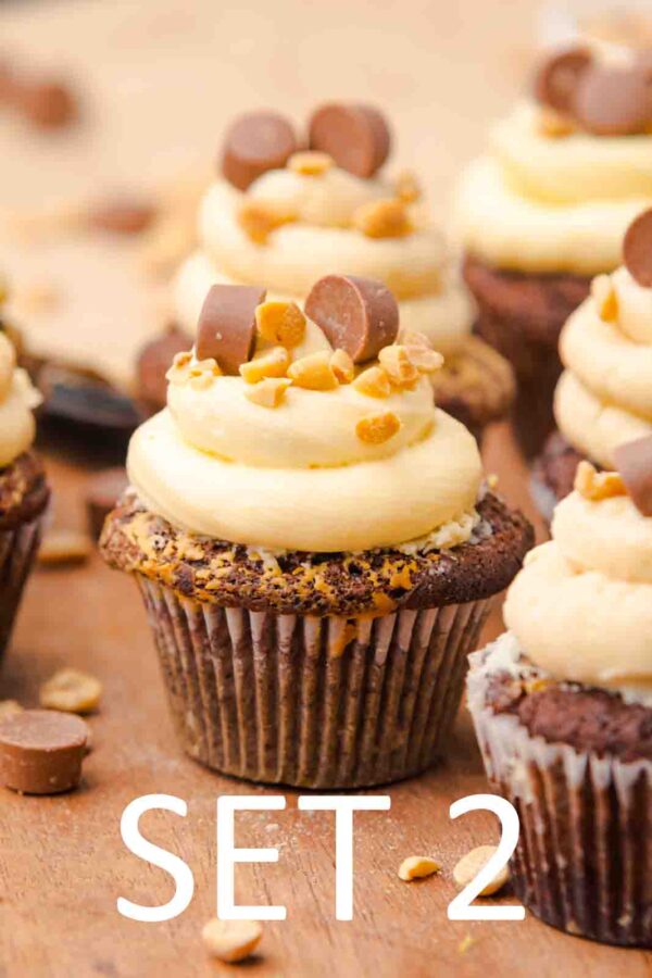 Chocolate Peanut Butter Cup Muffins [Set 2] - Image 27