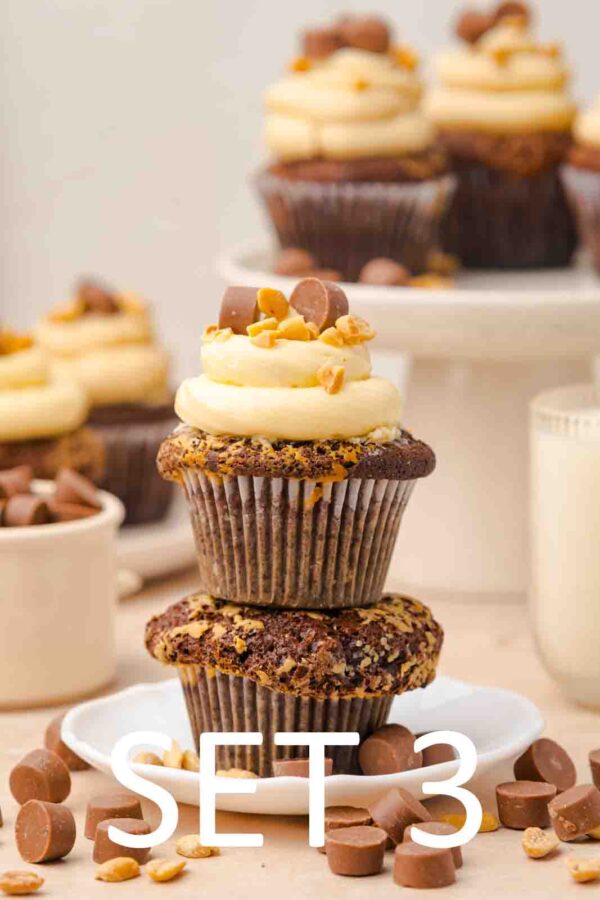 Chocolate Peanut Butter Cup Muffins [Set 3] - Image 18