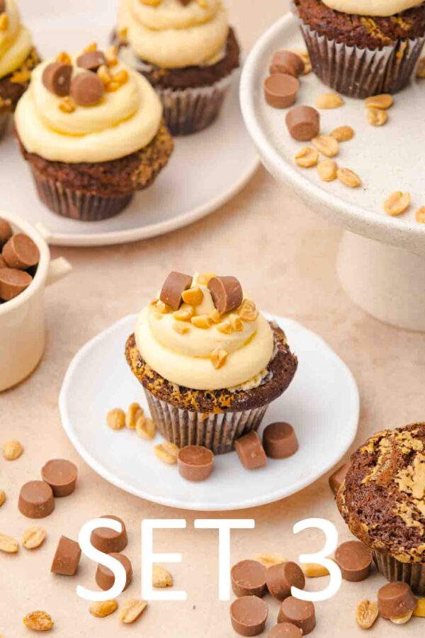 Chocolate Peanut Butter Cup Muffins [Set 3] - Image 21
