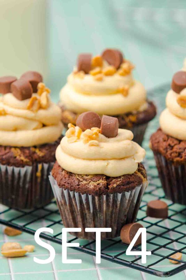 Chocolate Peanut Butter Cup Muffins [Set 4] - Image 3