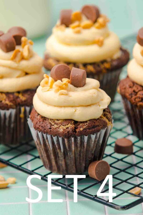 Chocolate Peanut Butter Cup Muffins [Set 4] - Image 4