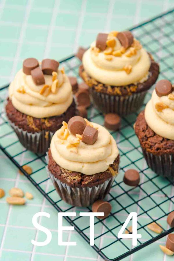 Chocolate Peanut Butter Cup Muffins [Set 4] - Image 6