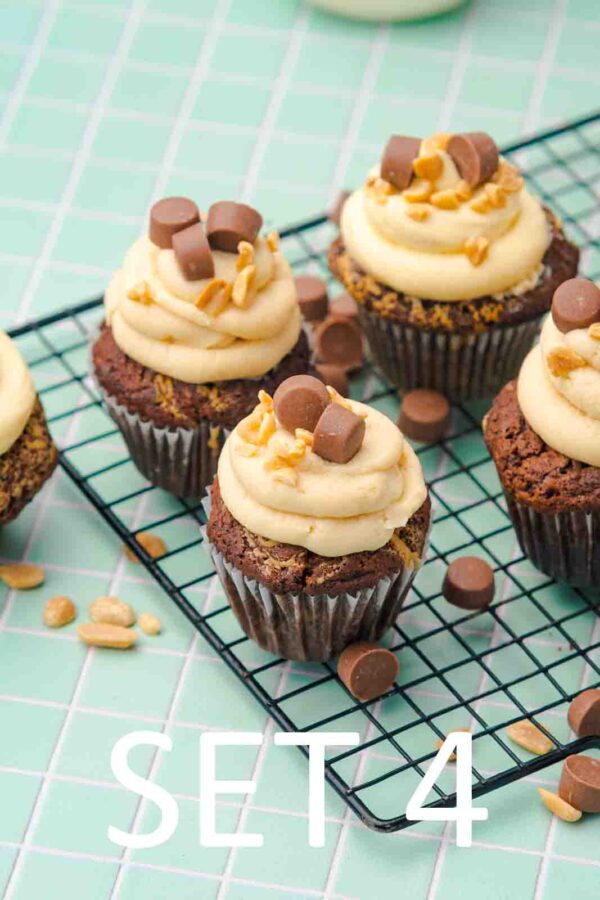 Chocolate Peanut Butter Cup Muffins [Set 4] - Image 7