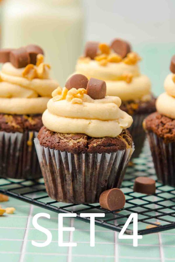 Chocolate Peanut Butter Cup Muffins [Set 4] - Image 11