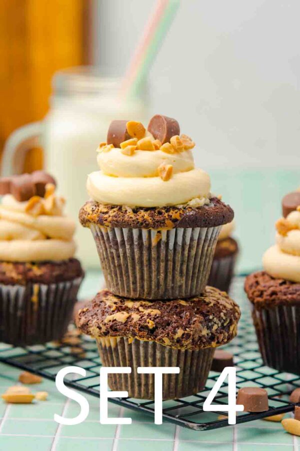 Chocolate Peanut Butter Cup Muffins [Set 4] - Image 12