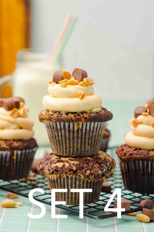 Chocolate Peanut Butter Cup Muffins [Set 4] - Image 13