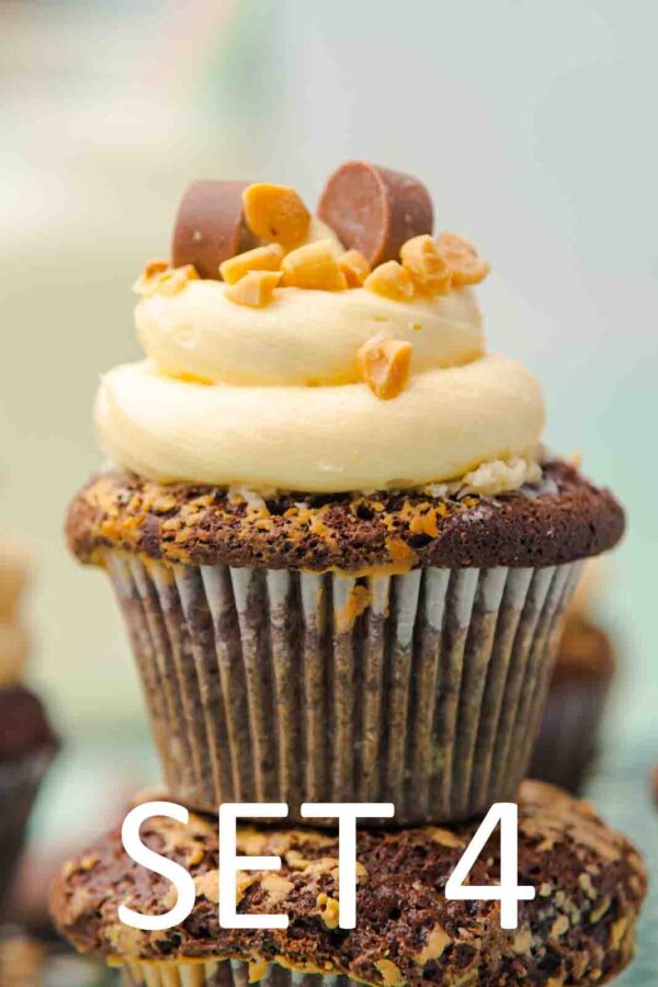 Chocolate Peanut Butter Cup Muffins [Set 4] - Image 14
