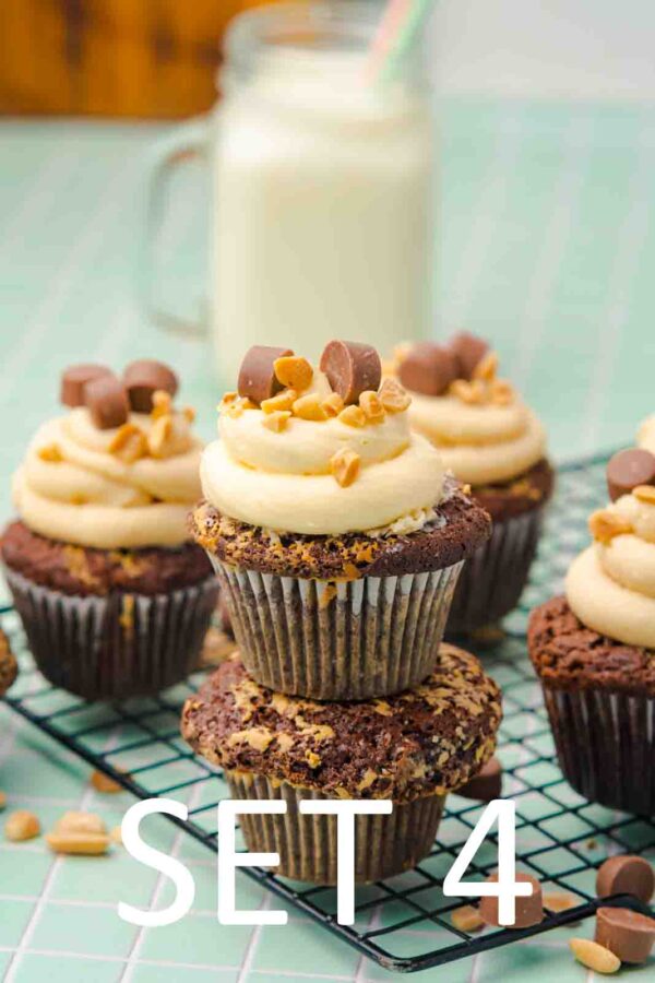 Chocolate Peanut Butter Cup Muffins [Set 4] - Image 15