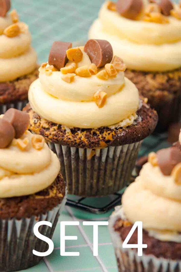 Chocolate Peanut Butter Cup Muffins [Set 4] - Image 16