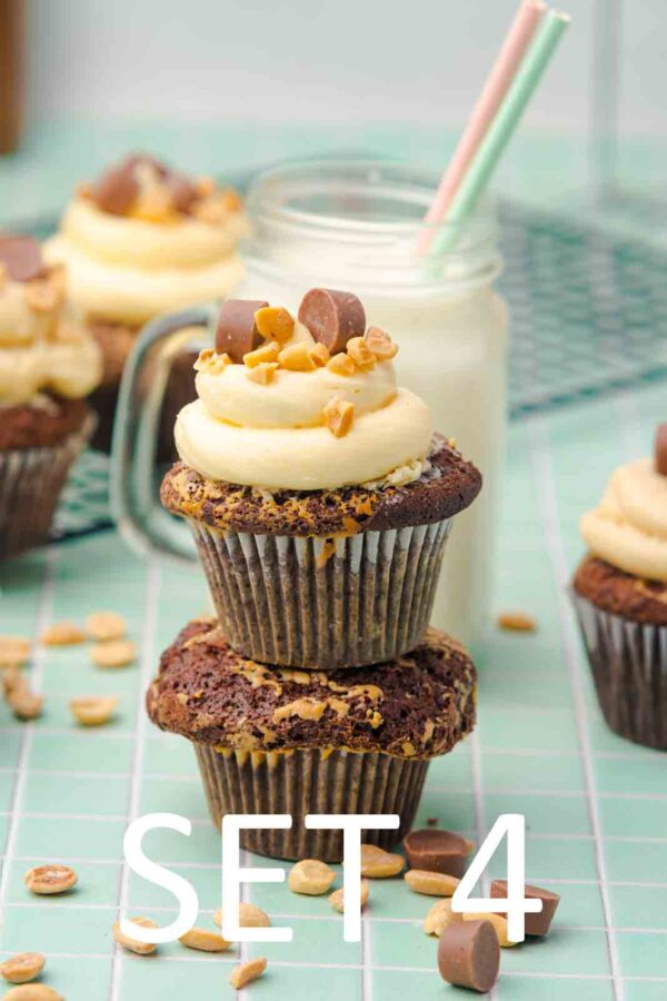 Chocolate Peanut Butter Cup Muffins [Set 4] - Image 19