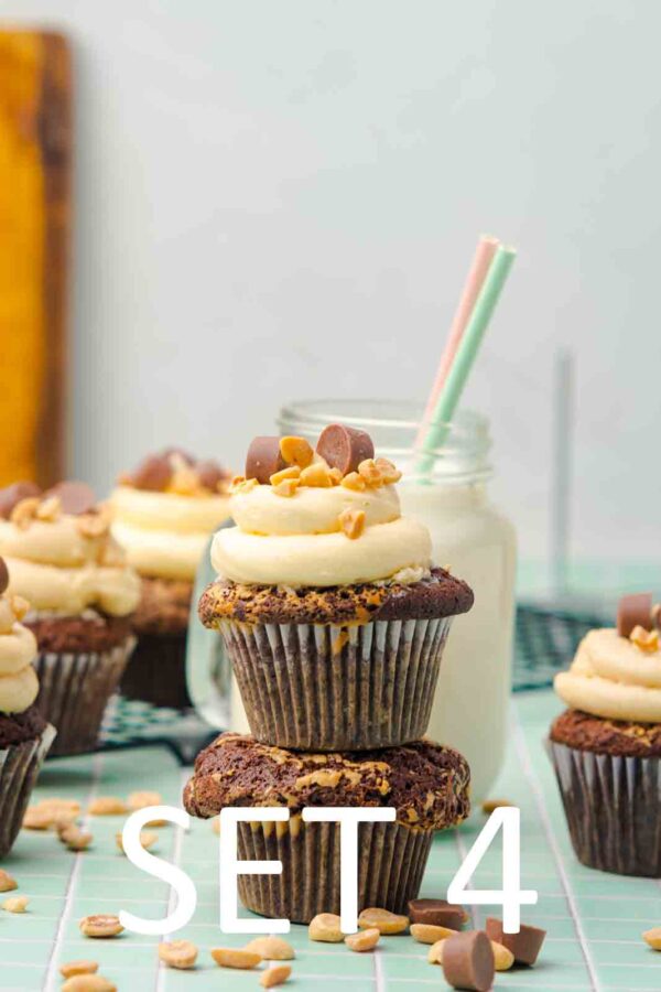 Chocolate Peanut Butter Cup Muffins [Set 4] - Image 20