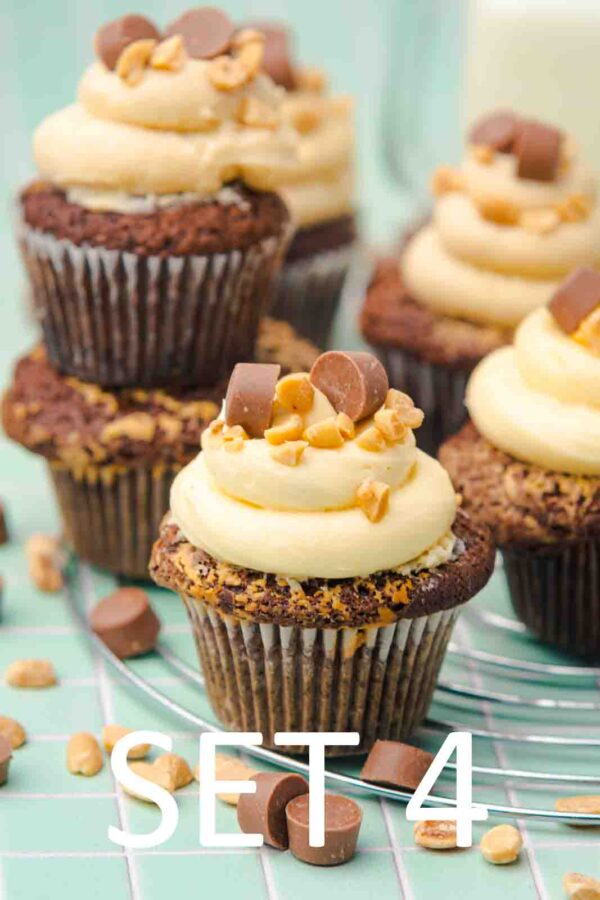 Chocolate Peanut Butter Cup Muffins [Set 4] - Image 21