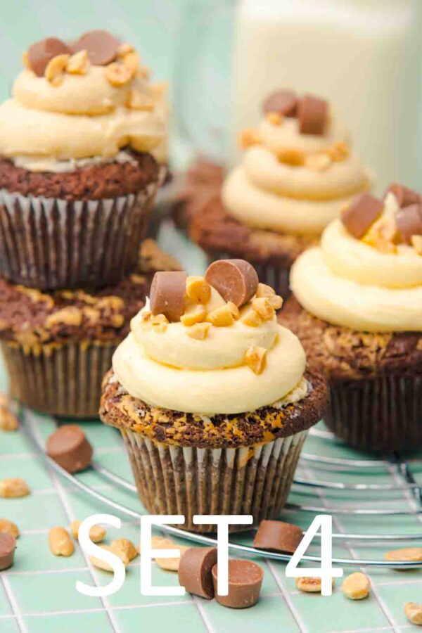 Chocolate Peanut Butter Cup Muffins [Set 4] - Image 23