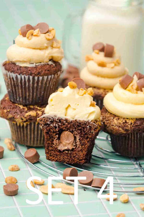 Chocolate Peanut Butter Cup Muffins [Set 4] - Image 25