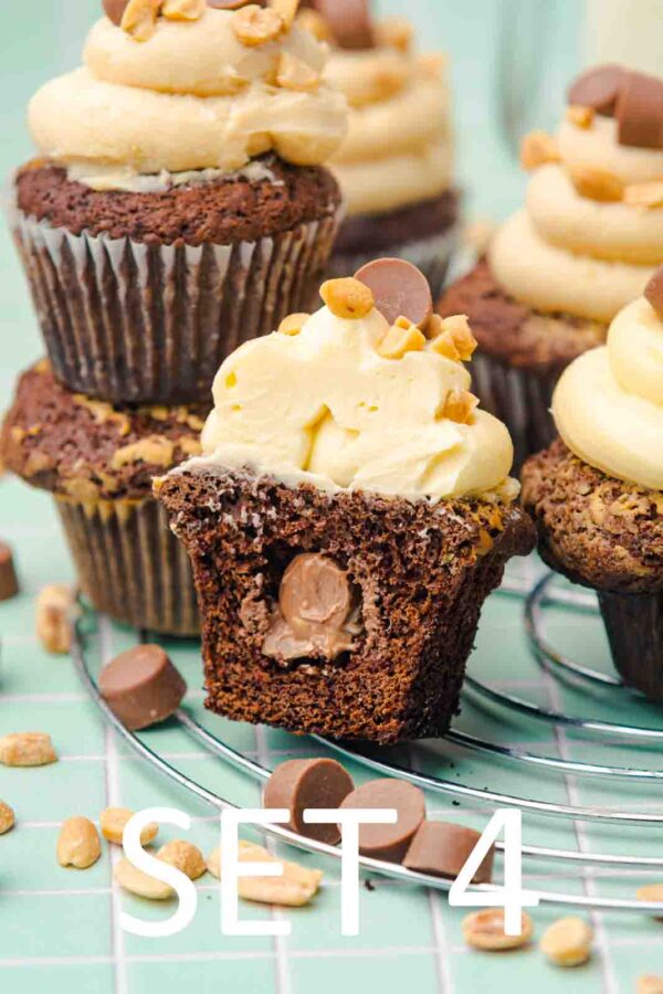 Chocolate Peanut Butter Cup Muffins [Set 4] - Image 26