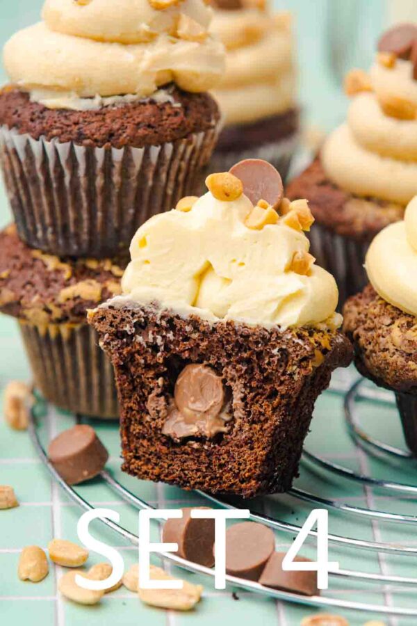 Chocolate Peanut Butter Cup Muffins [Set 4] - Image 27