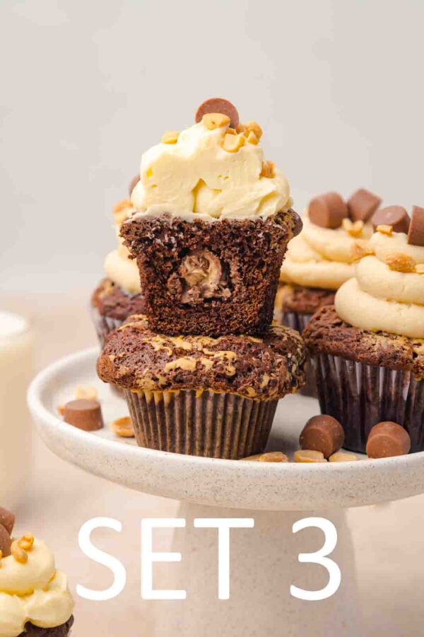 Chocolate Peanut Butter Cup Muffins [Set 3] - Image 24