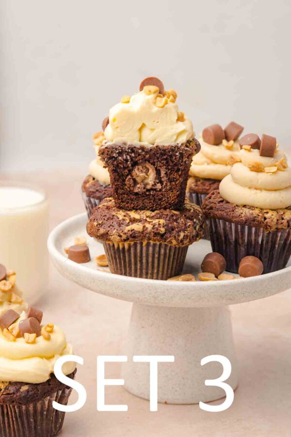 Chocolate Peanut Butter Cup Muffins [Set 3] - Image 25