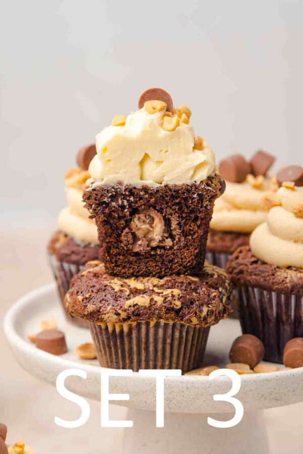 Chocolate Peanut Butter Cup Muffins [Set 3] - Image 26