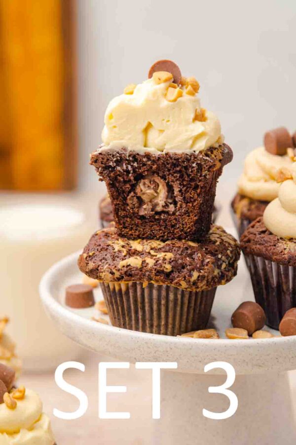 Chocolate Peanut Butter Cup Muffins [Set 3] - Image 27