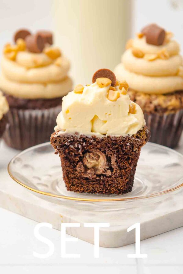 Chocolate Peanut Butter Cup Muffins [Set 1] - Image 16