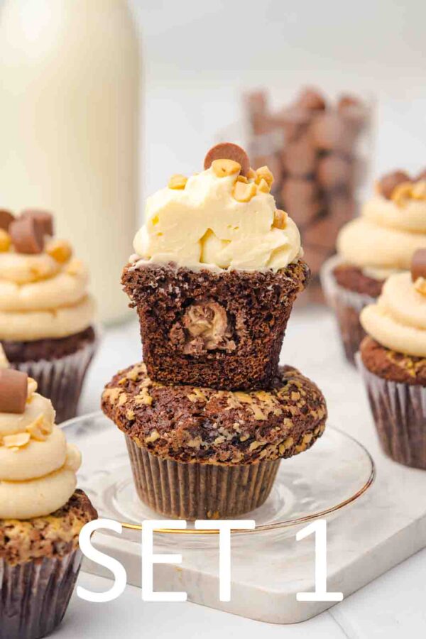 Chocolate Peanut Butter Cup Muffins [Set 1] - Image 18