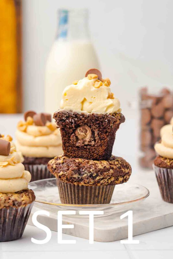 Chocolate Peanut Butter Cup Muffins [Set 1] - Image 19