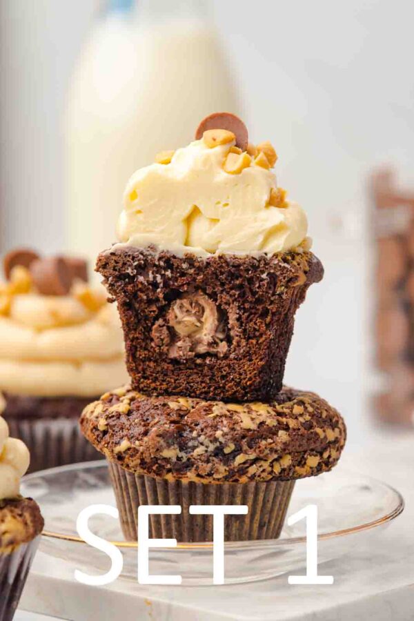 Chocolate Peanut Butter Cup Muffins [Set 1] - Image 20