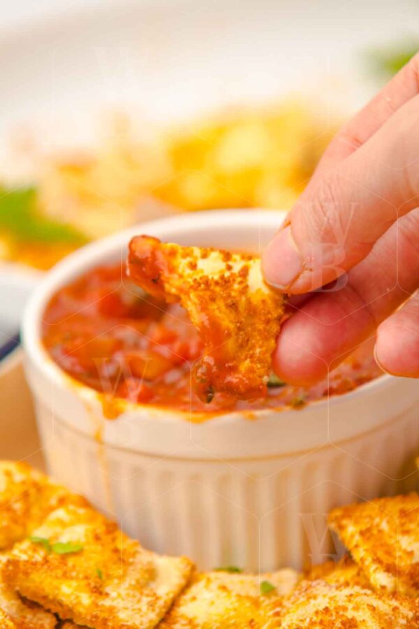 Air Fryer Ravioli With Marinara Sauce - Image 26