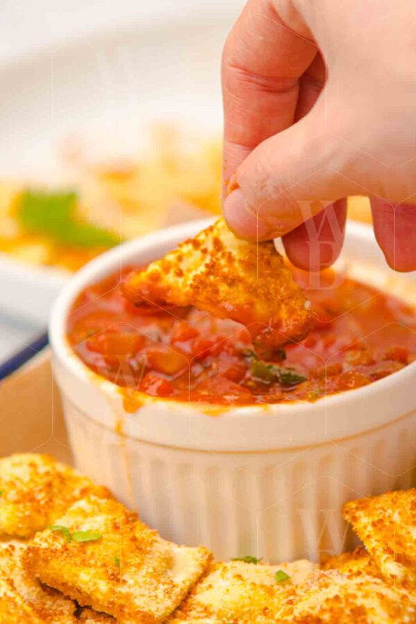 Air Fryer Ravioli With Marinara Sauce - Image 28