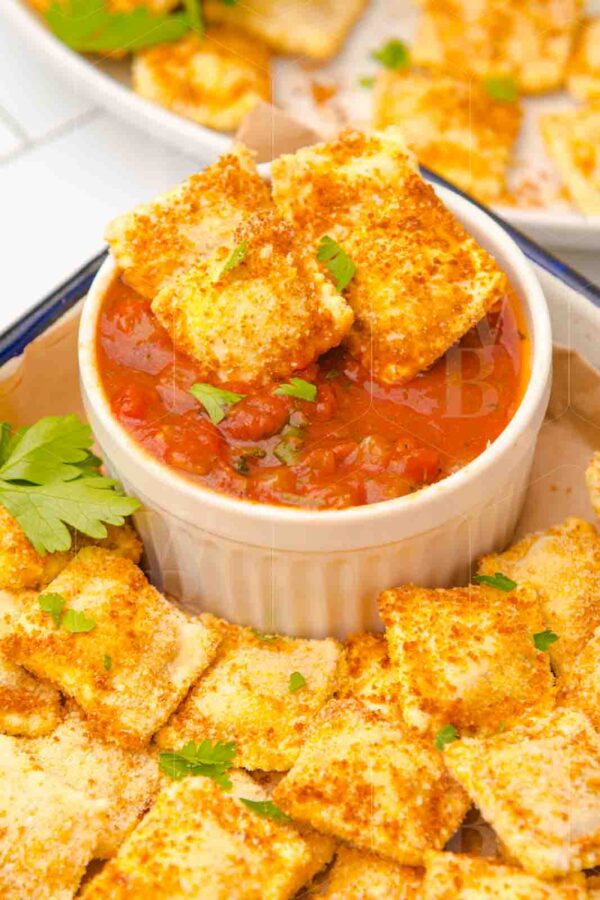 Air Fryer Ravioli With Marinara Sauce - Image 30