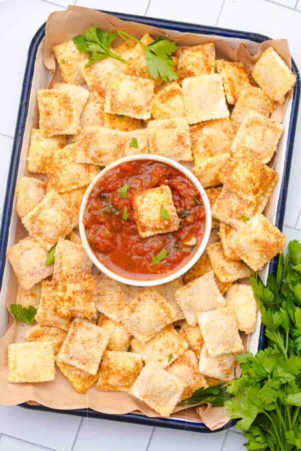 Air Fryer Ravioli With Marinara Sauce - Image 32