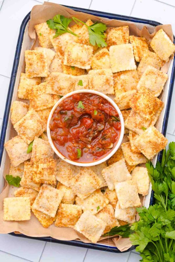 Air Fryer Ravioli With Marinara Sauce - Image 33