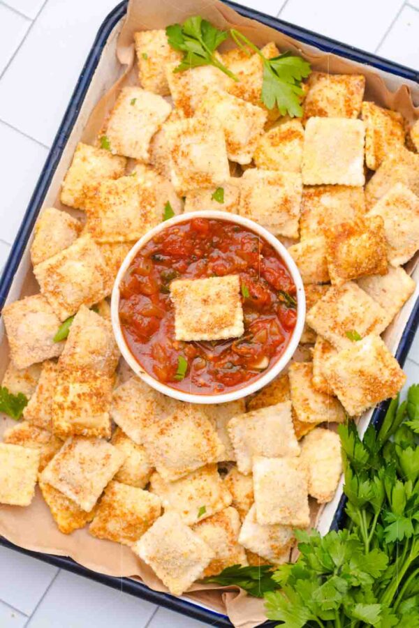 Air Fryer Ravioli With Marinara Sauce - Image 34
