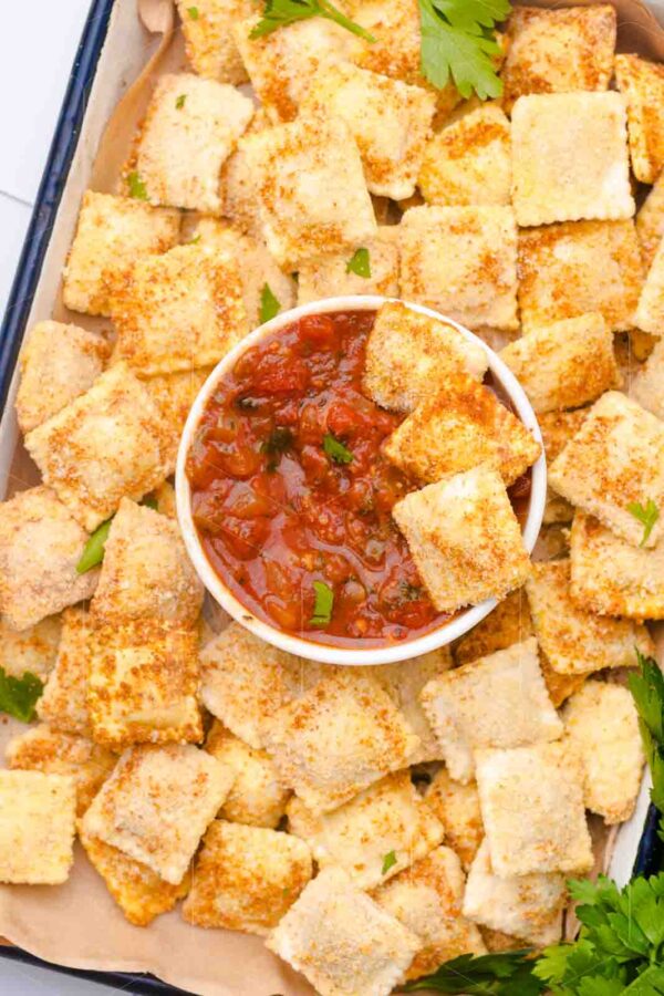 Air Fryer Ravioli With Marinara Sauce - Image 35