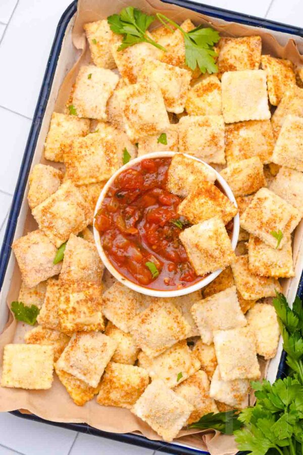 Air Fryer Ravioli With Marinara Sauce - Image 36