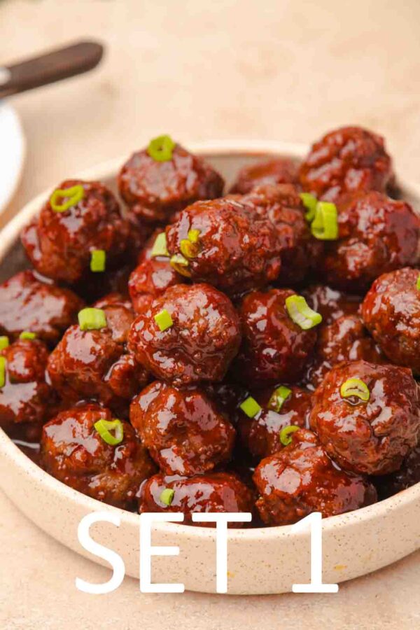 Slow Cooker Festive meatballs with Raspberry Chili Sauce [Set 1] - Image 17