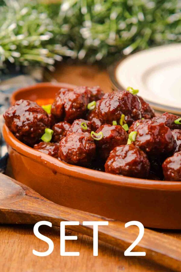 Slow Cooker Festive meatballs with Raspberry Chili Sauce [Set 2] - Image 10