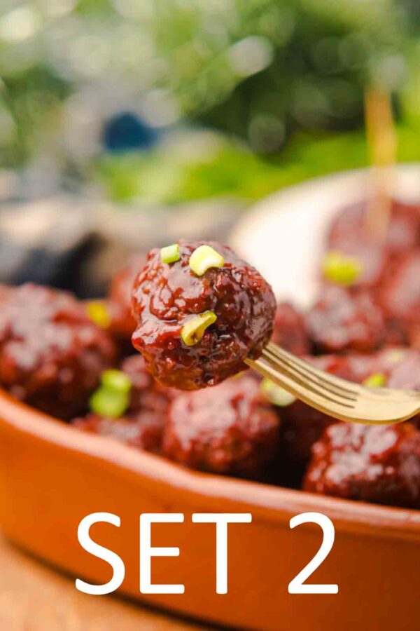 Slow Cooker Festive meatballs with Raspberry Chili Sauce [Set 2] - Image 23