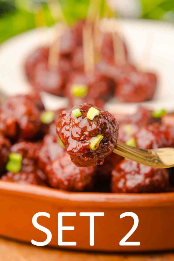Slow Cooker Festive meatballs with Raspberry Chili Sauce [Set 2] - Image 24