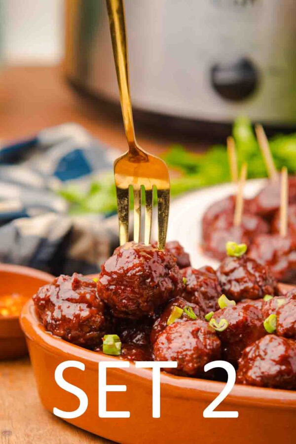 Slow Cooker Festive meatballs with Raspberry Chili Sauce [Set 2] - Image 27
