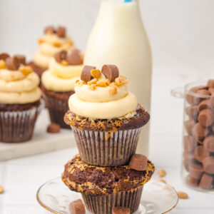 Chocolate Peanut Butter Cup Muffins [Set 1]