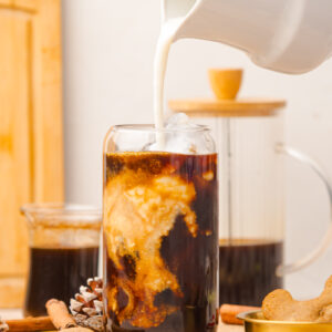 Starbucks Copycat Gingerbread Iced Latte