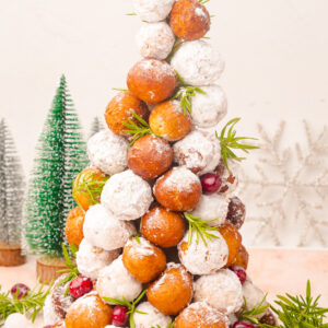 Donut Holes Christmas Tree