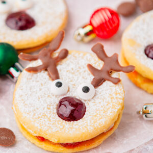 Rudolph Linzer Cookies [Set 1]