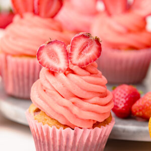 Strawberry Lemon Muffins [Set 1]